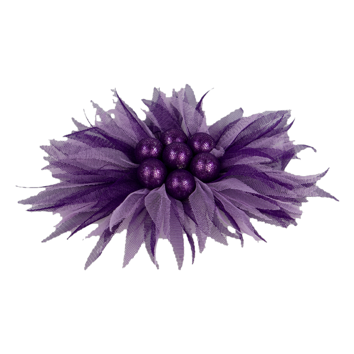 Flores cosidas a mano