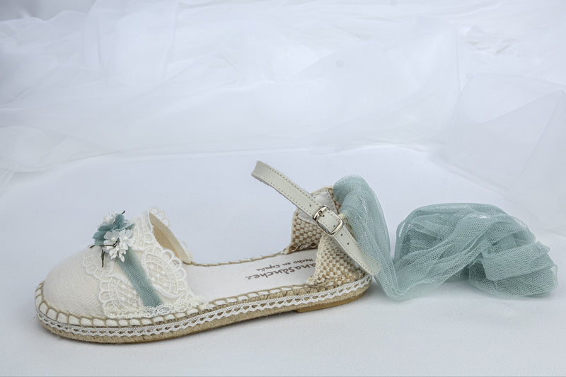 Esparteña de Ceremonia Agua Menta