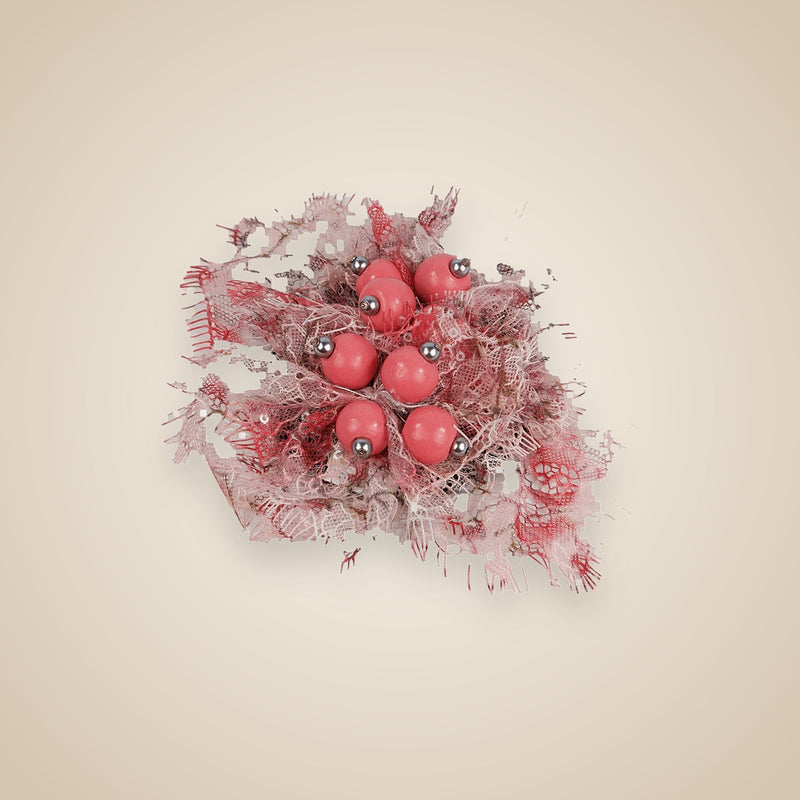 Flor LKS · Coral — LOLIKAS, complemento hecho a mano