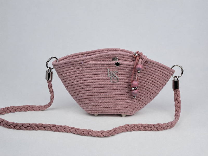 Bolso de Cuerda · Rosa