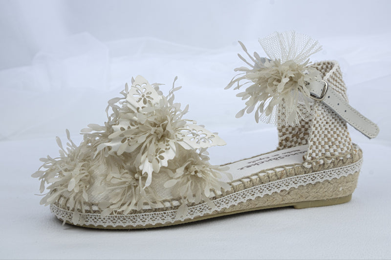 Esparteña de Ceremonia Marfil Novia