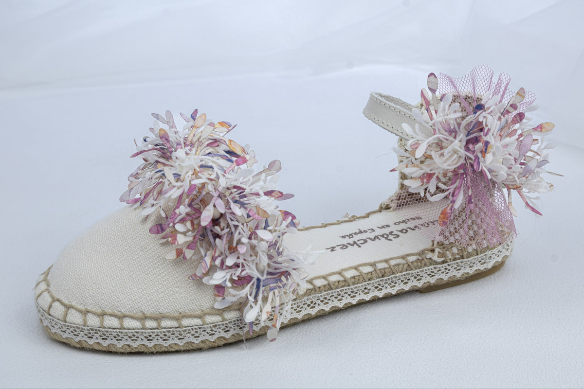 Esparteña de Ceremonia Rosa Empolvado