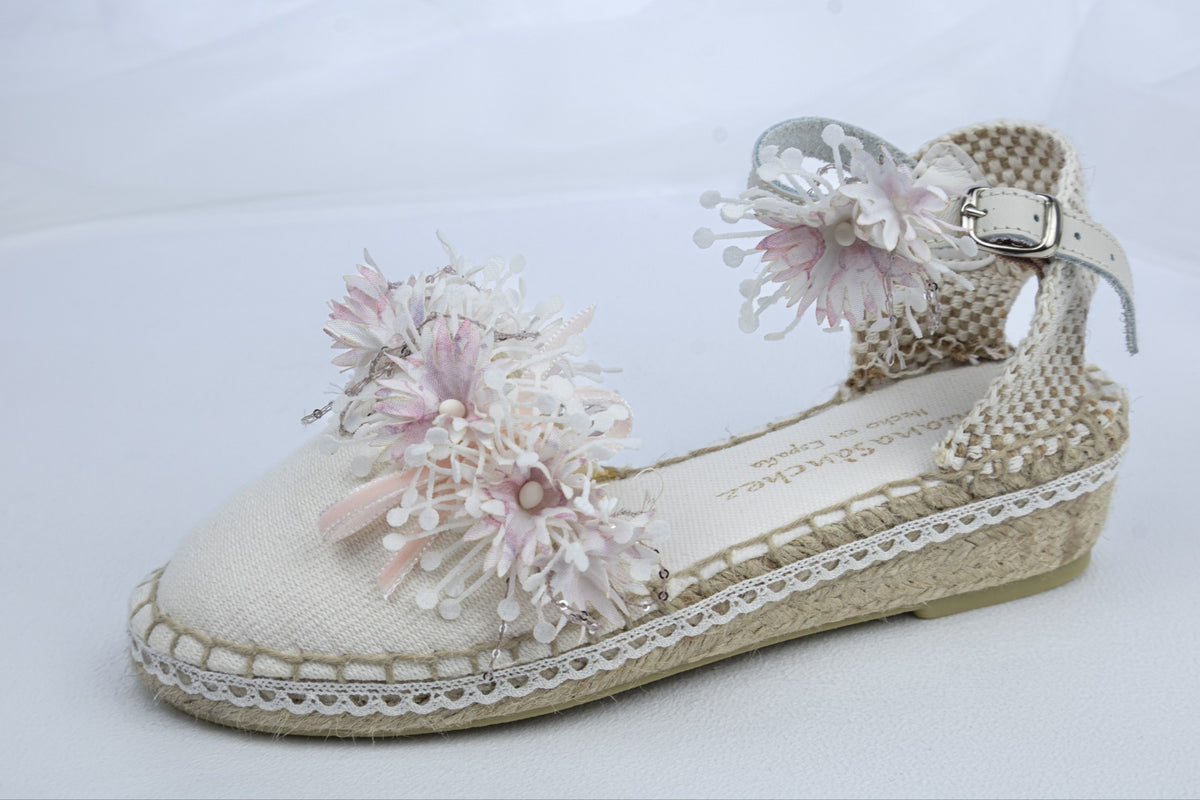 Esparteña de Ceremonia · Rosa Empolvado 05 — Juana Sánchez