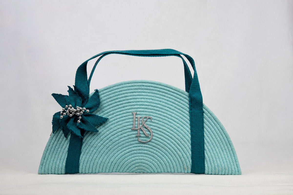Bolso de Media Luna · Turquesa